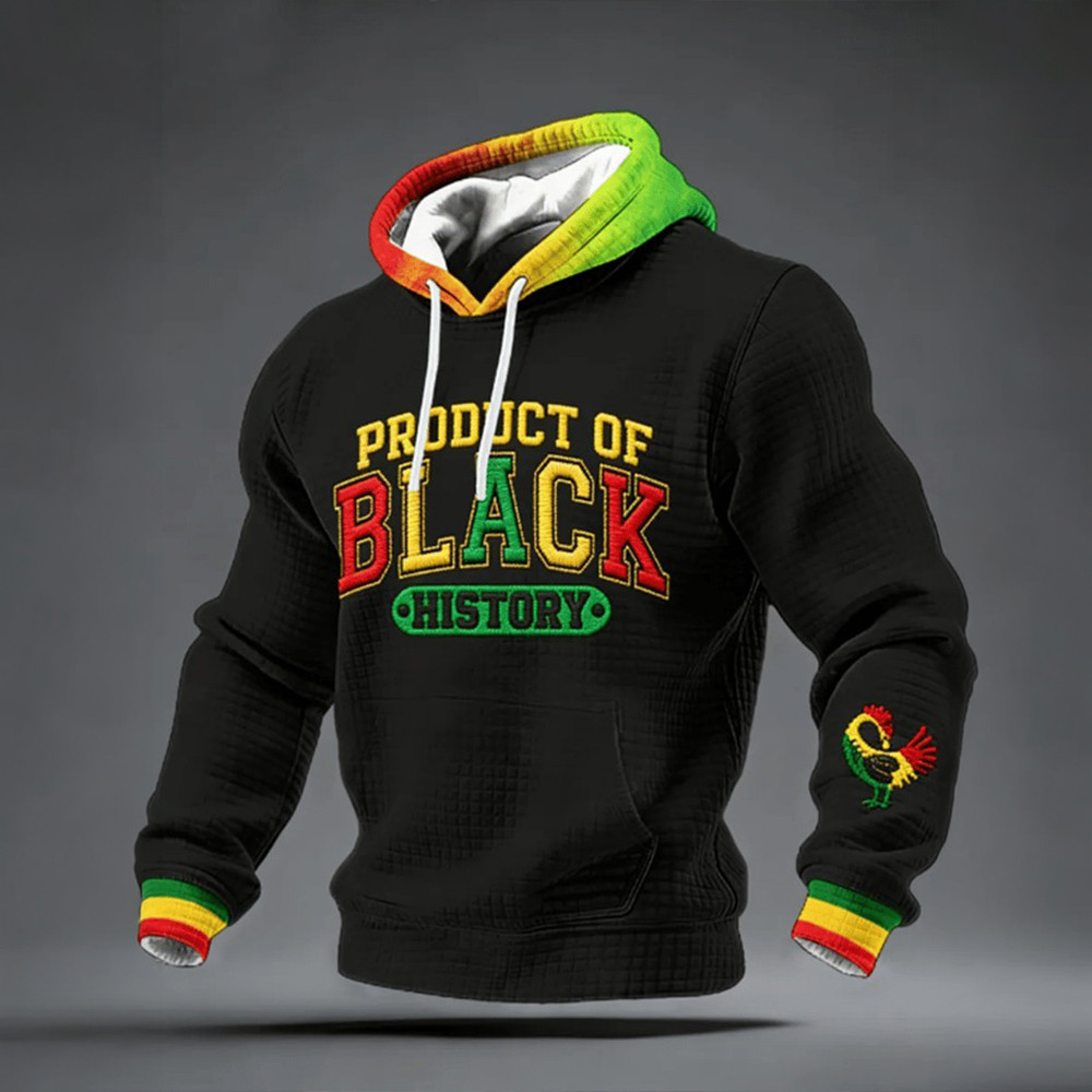 Product Of Black History Hoodie Black History Month Clothing USA Melanin Pride Merch