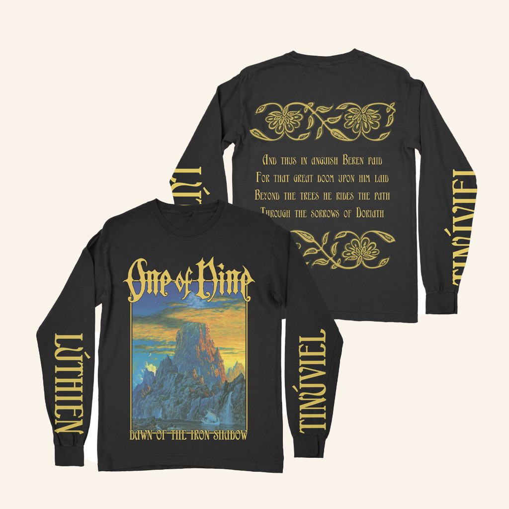 Profound Lore Records Merch One Of Nine Dawn Of The Iron Shadow Long Sleeve Shirt Profound Lore Records Merch One Of Nine Dawn Of The Iron Shadow Long Sleeve Shirt