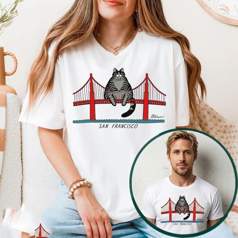 Project Hail Mary 2026 T-Shirt Ryan Gosling B. Kliban Merch Gift For Lover Cat
