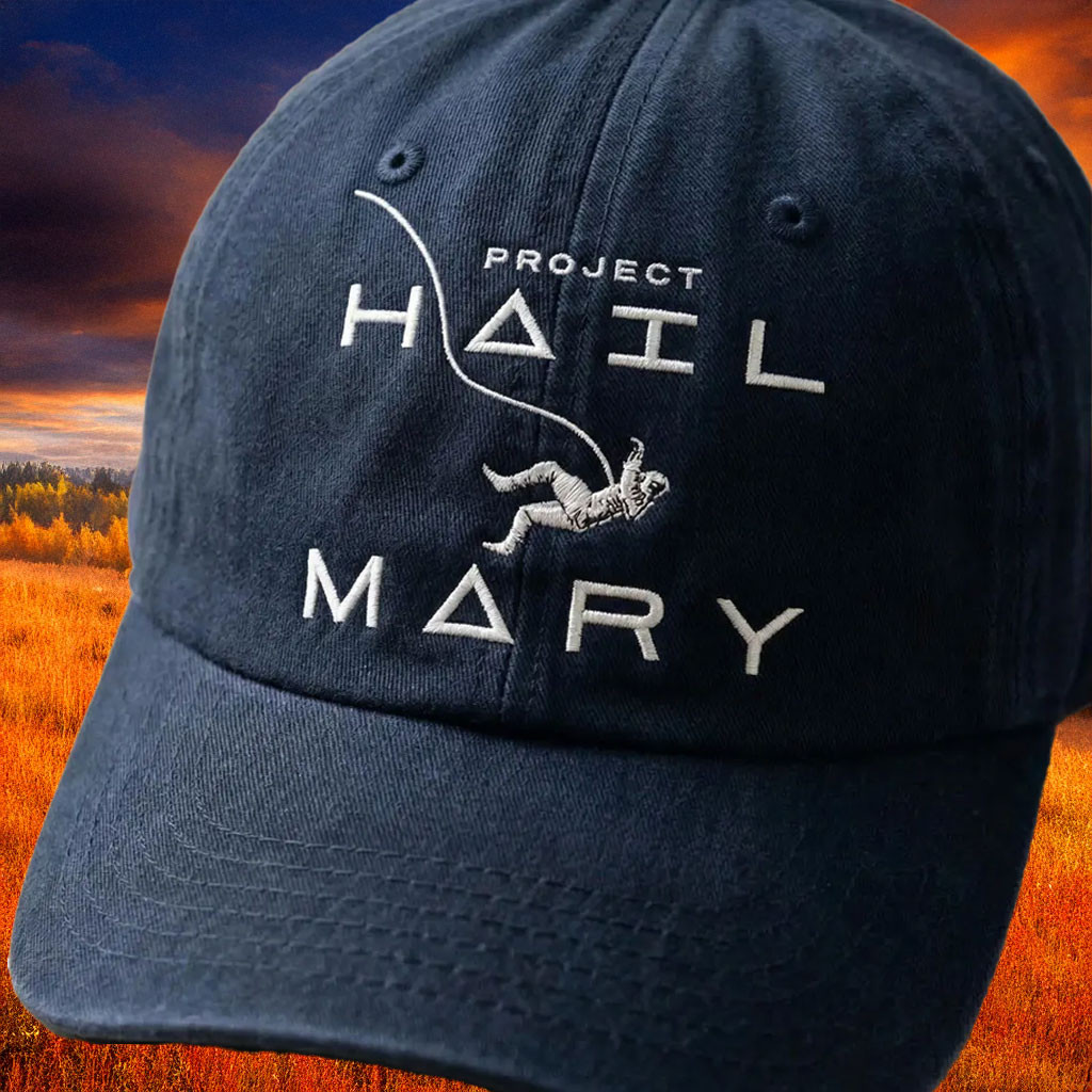 Project Hail Mary Baseball Hat Erid Planet Embroidery Sci Fi Gift For Movie Fans
