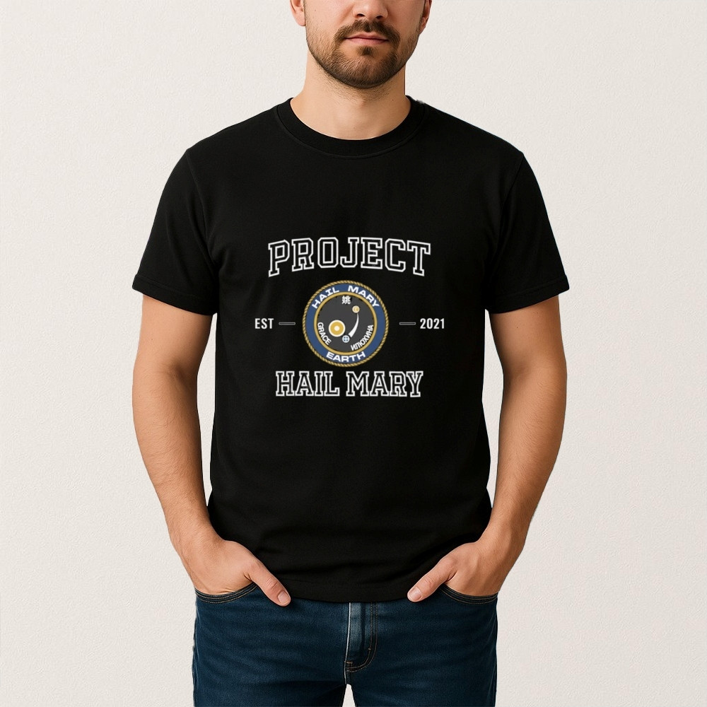 Project Hail Mary Est 2021 T-Shirt Project Hail Mary Novel Shirt Bookish Gift For Friends