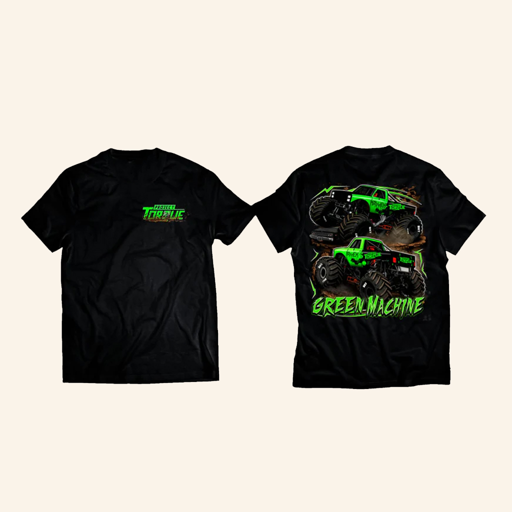 Project Torque Garage Merch Monster Truck T-Shirt Christmas Gifts For Him