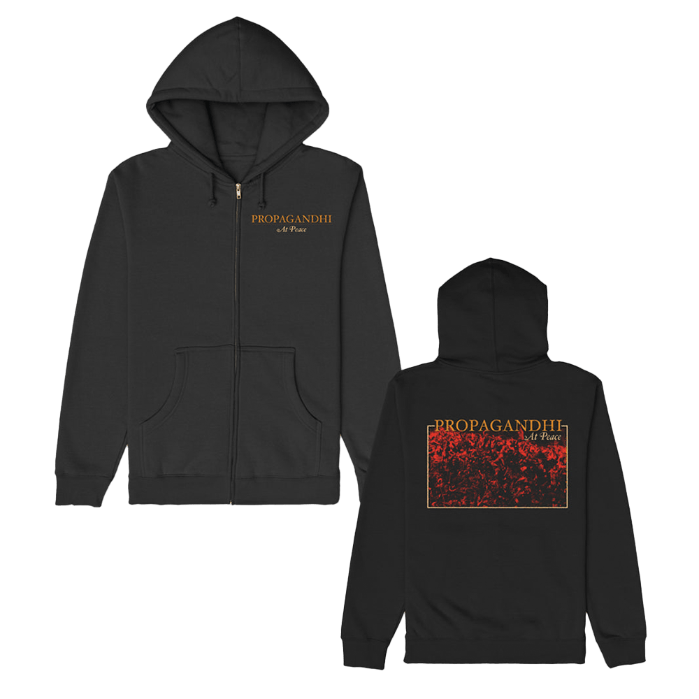 Propagandhi Merch Propagandhi At Peace Album 2025 Zipper Hoodie Gifts For Fans Propagandhi Merch Propagandhi At Peace Album 2025 Zipper Hoodie Gifts For Fans