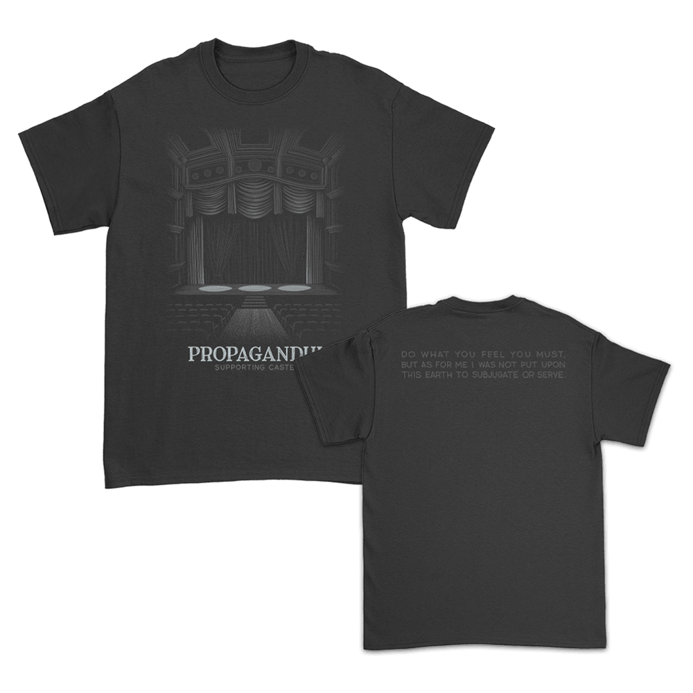 Propagandhi Merch Propagandhi Supporting Caste Stage T-Shirt Gifts For Band Fans