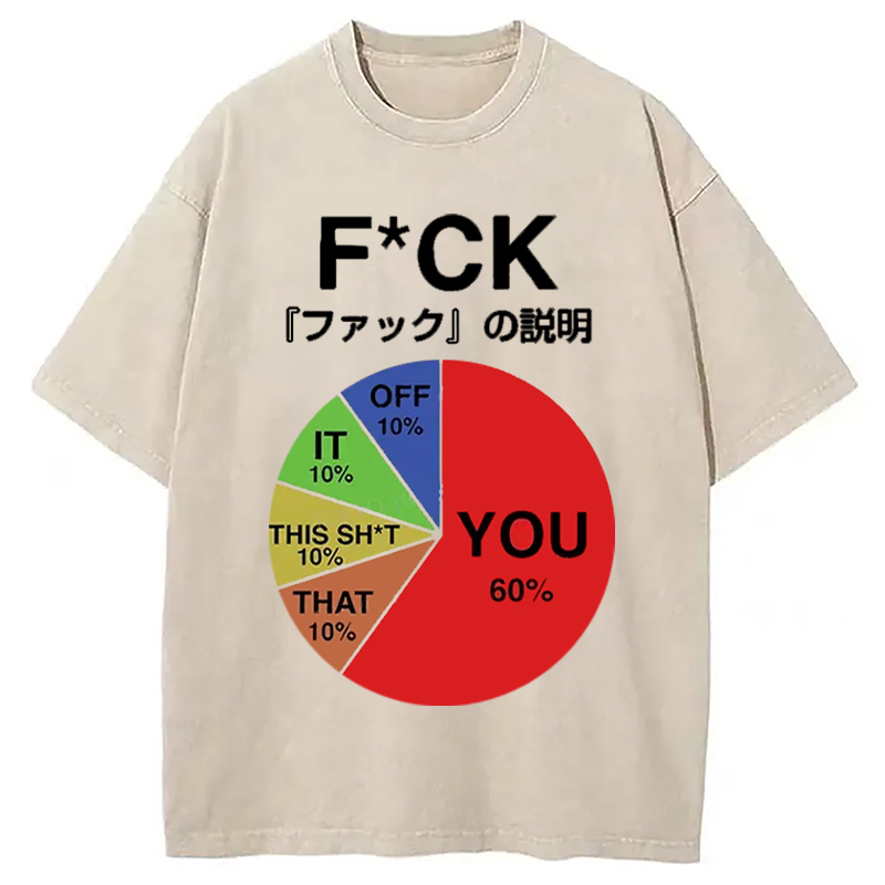 Proportion Of Main Word Combination Washed T-Shirt Cool Urban Street Style Shirt Gifts For Her