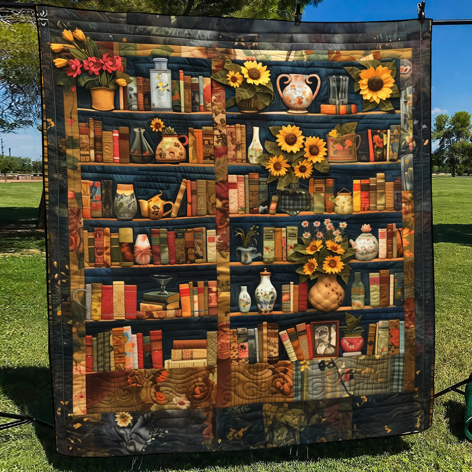Prose Portal Quilted Blanket Sunflower Gift Items