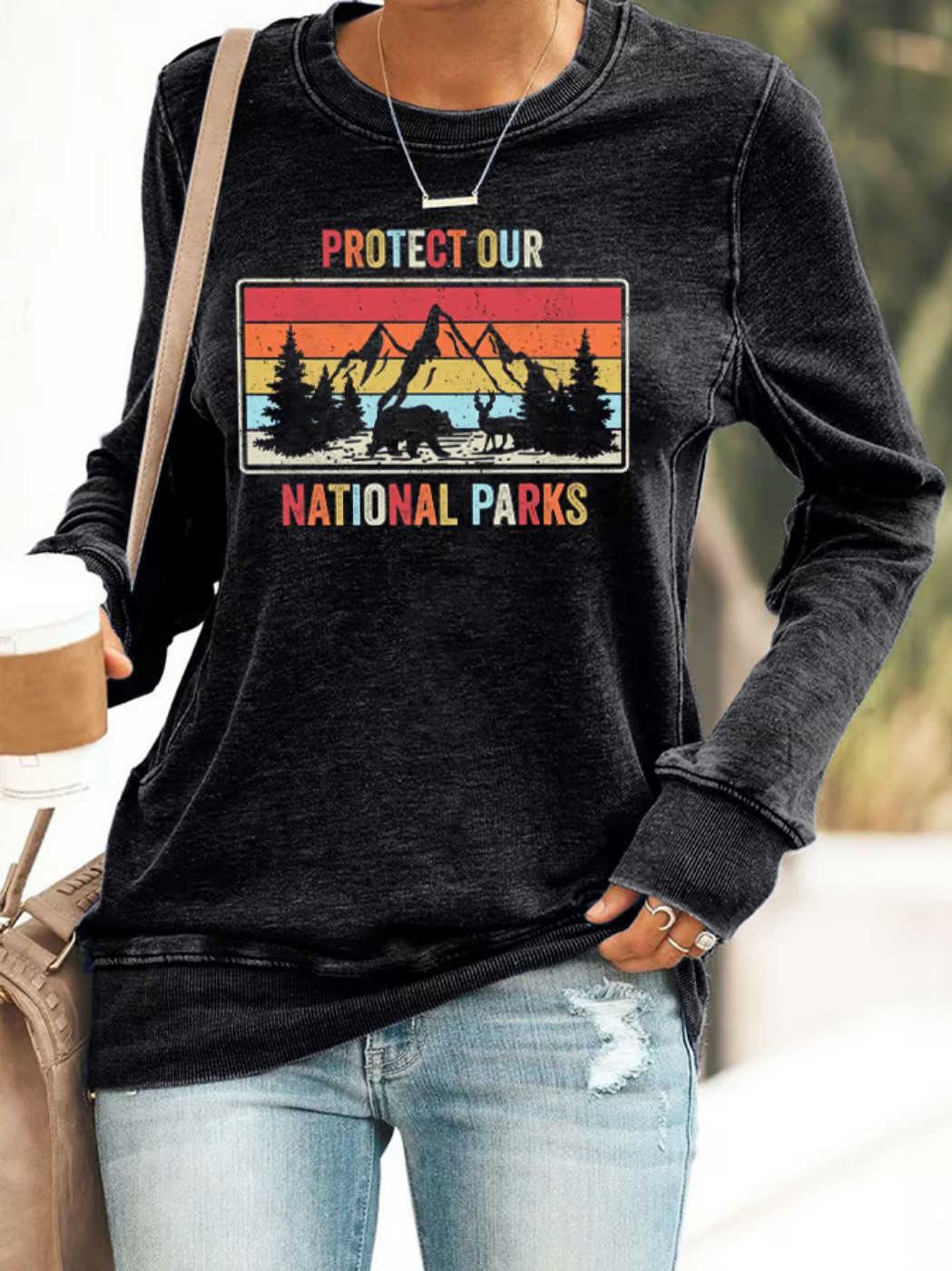 Protect Our National Parks Sweatshirt Park Ranger Sweatshirt Gifts For Daughter