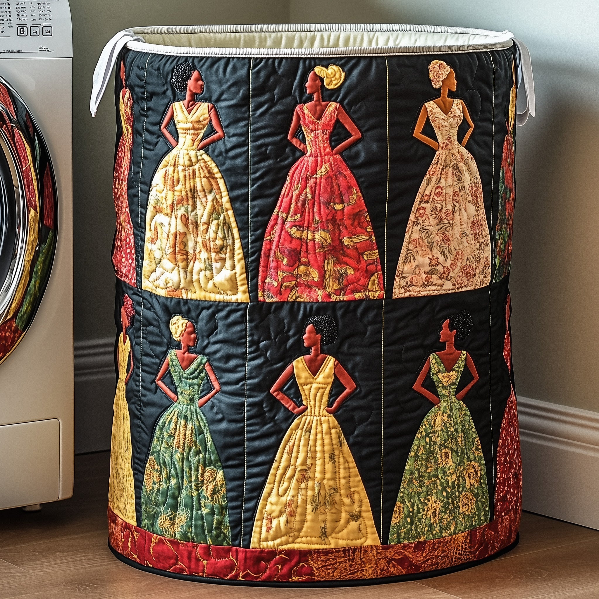 Proud Roots Quilted Laundry Basket Holiday Favorite Gift