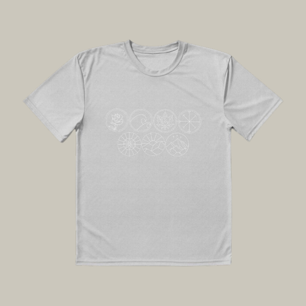 Prythian Courts ACOTAR T-Shirt Throne Of Glass Shirt Unique Present For Fantasy Lovers