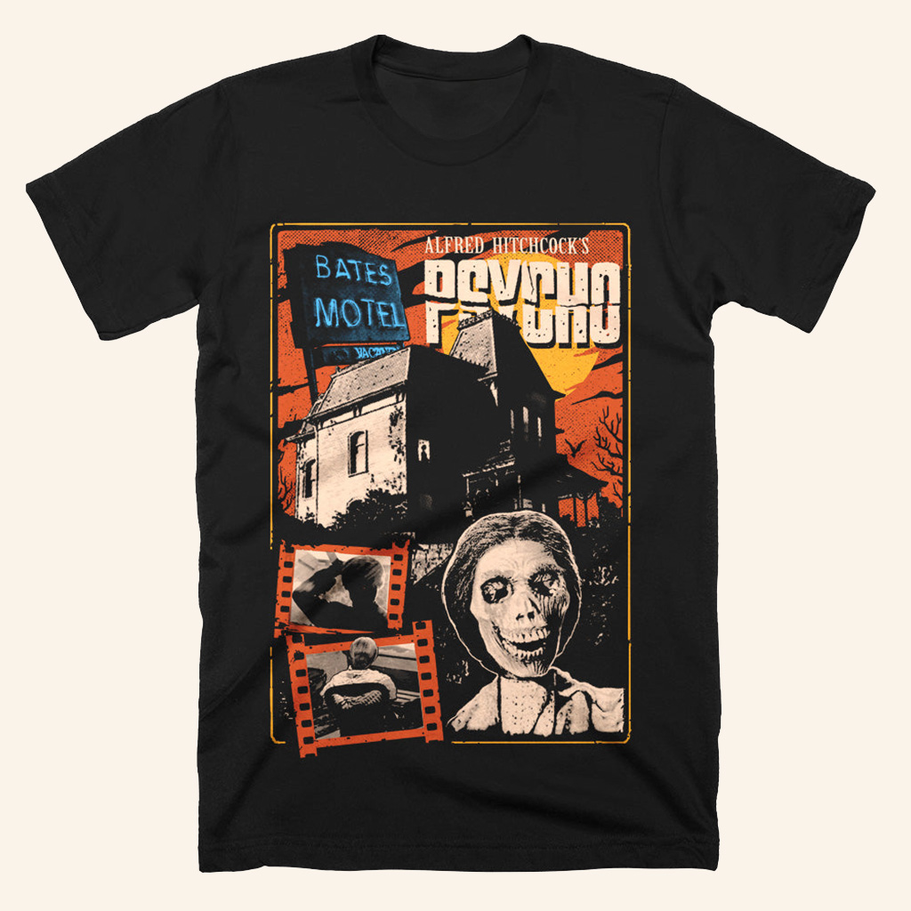 Psycho A Boy's Best Friend T-Shirt Halloween Apparel Present For Husband Psycho A Boy's Best Friend T-Shirt Halloween Apparel Present For Husband