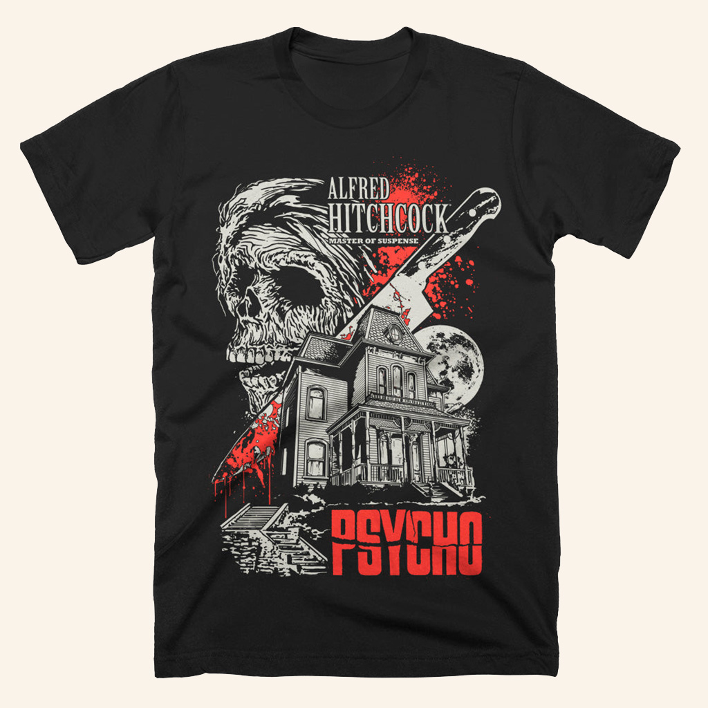 Psycho Check In Relax Take A Shower T-Shirt Halloween Apparel Present For Him Psycho Check In Relax Take A Shower T-Shirt Halloween Apparel Present For Him