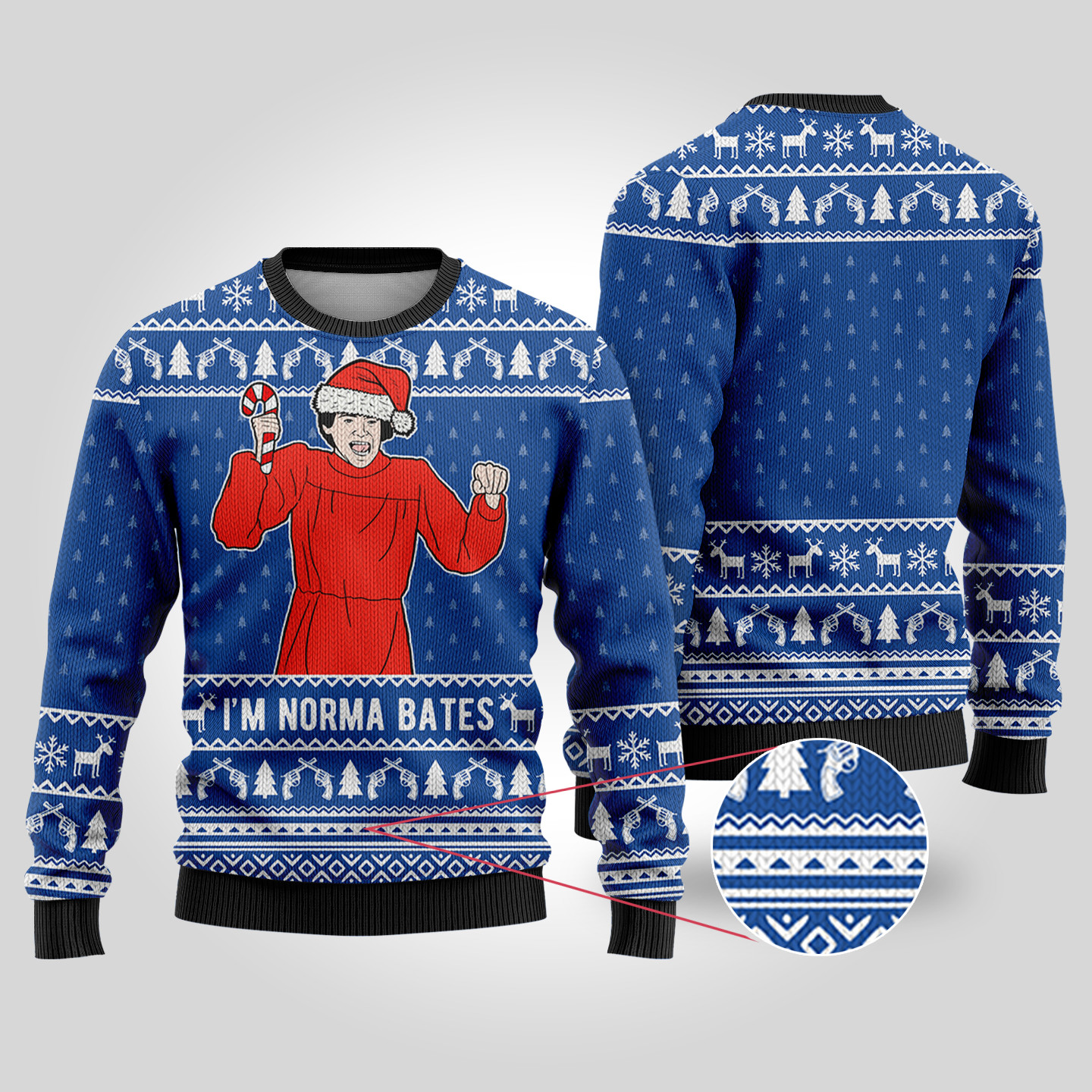 Psycho Ugly Christmas Sweater Royal Holiday Gift Merch That Everyone Will Adore