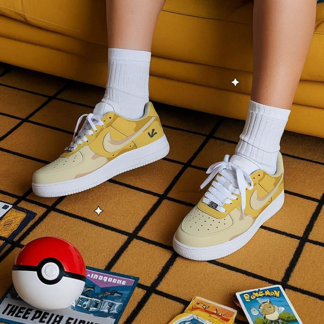 Psyduck x Pokemon Special Air Force 1 Shoes Gifts For Best Friend