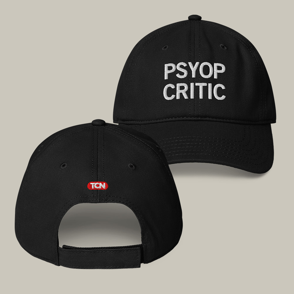 PSYOP Critic Tucker Carlson Hat Tucker Carlson Network Merch Gift For Husband