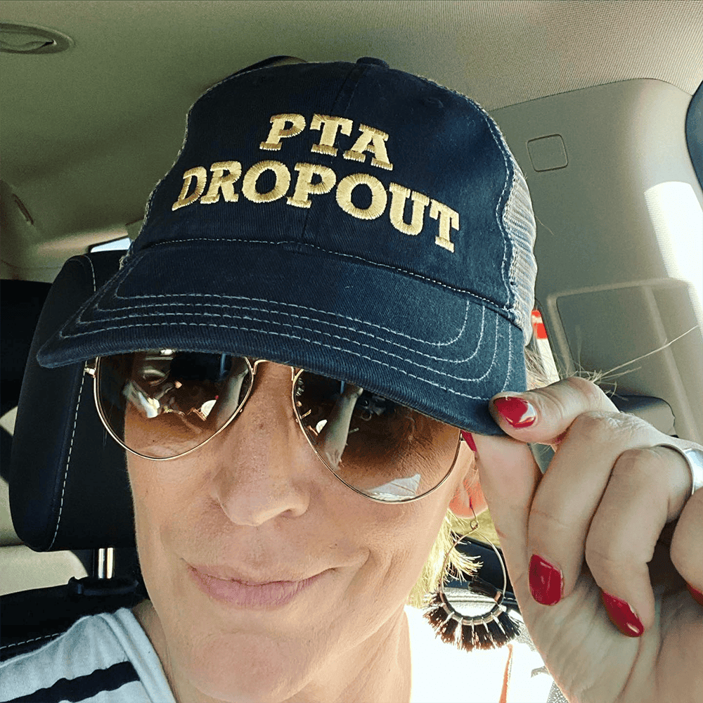 PTA Dropout Trucker Hat Embroidered Hat Gift Idea for Mom Relaxed Fit Cap PTA Dropout Trucker Hat Embroidered Hat Gift Idea for Mom Relaxed Fit Cap