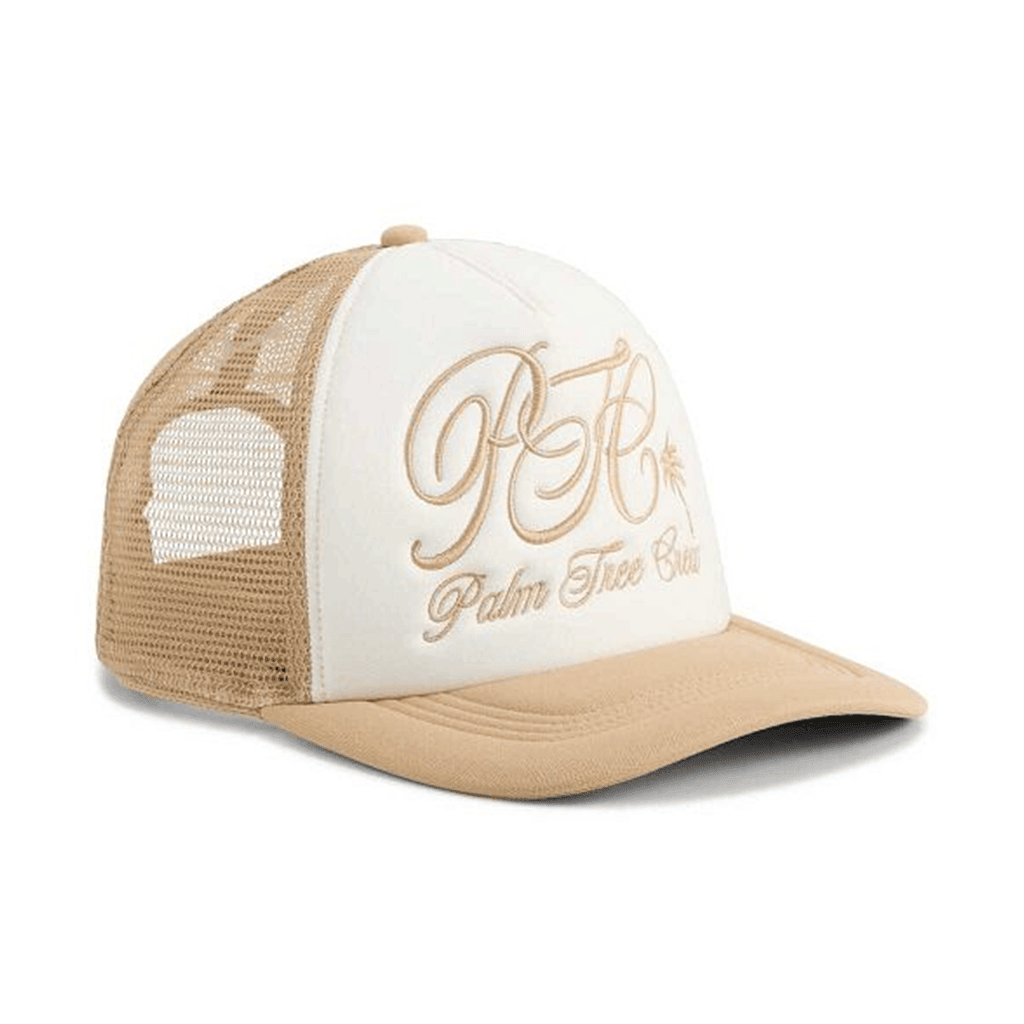 PTC Trucker Hat Palm Tree Crew Summer Gift for Friends Cool Outdoor Hat PTC Trucker Hat Palm Tree Crew Summer Gift for Friends Cool Outdoor Hat