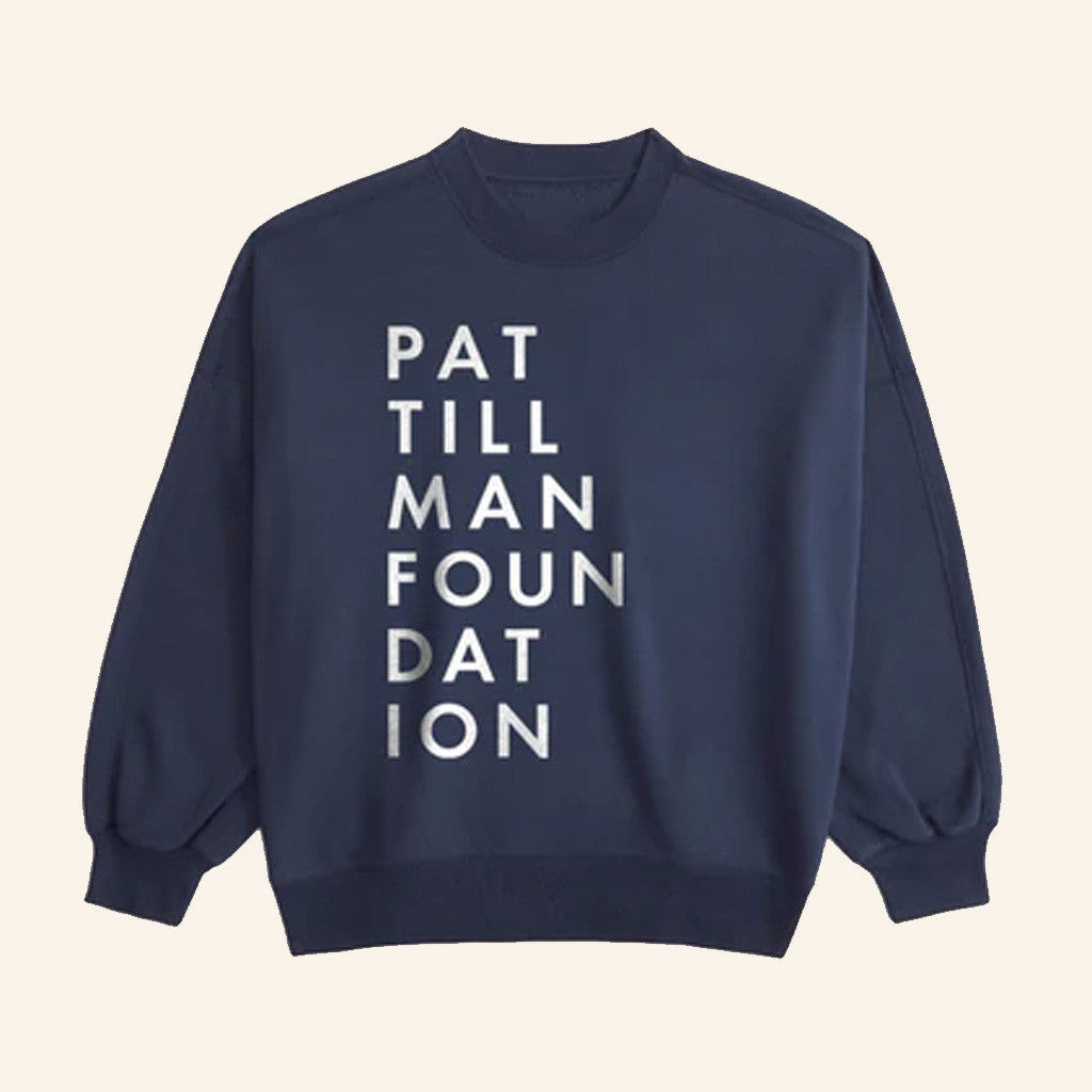 PTF Merch Stacked Navy Sweatshirt Gifts For Husband