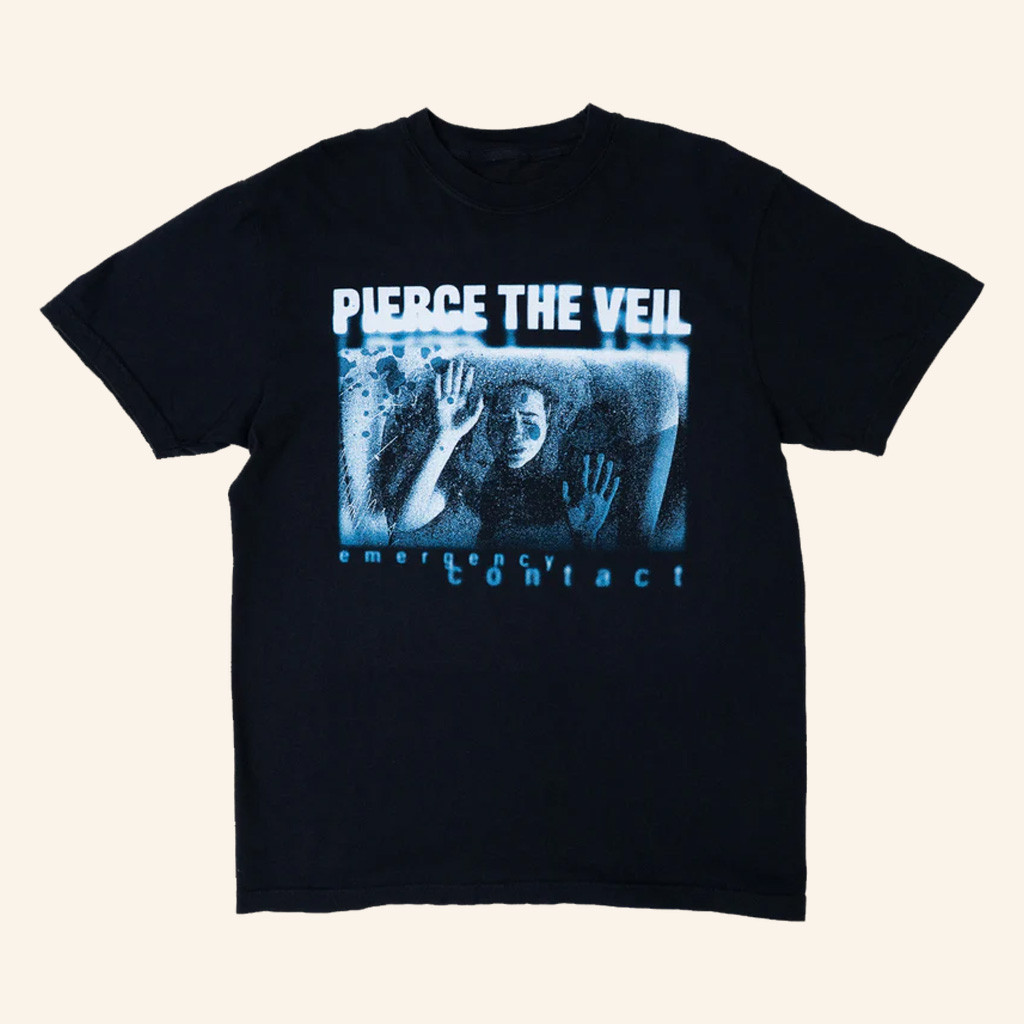 PTV Merch Emergency Contact T-Shirt Pierce The Devil Shirt Gift Ideas For Rock Fans PTV Merch Emergency Contact T-Shirt Pierce The Devil Shirt Gift Ideas For Rock Fans