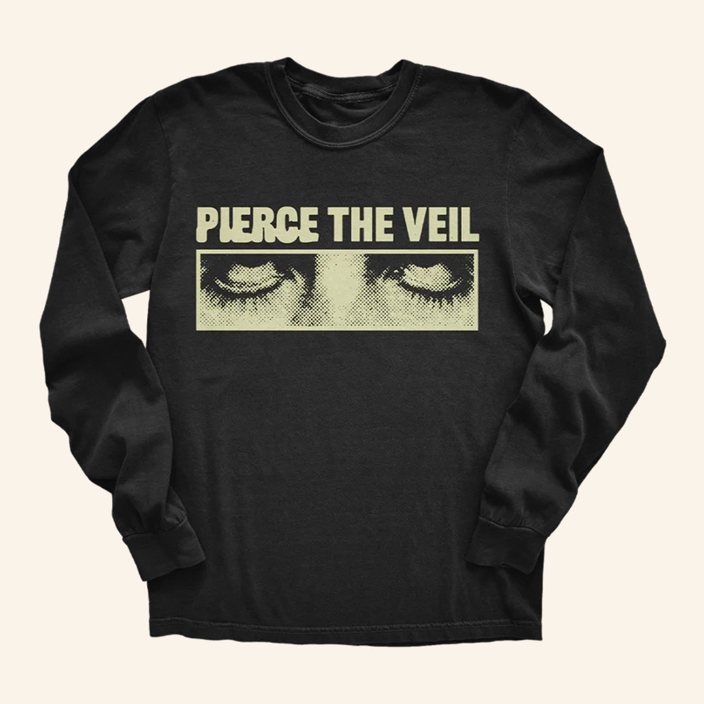 PTV Merch Eye Long Sleeve T-Shirt Pierce The Devil Shirt Gifts For Rock Fans