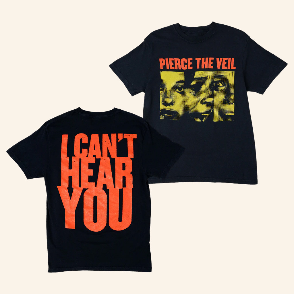 PTV Merch I Can't Hear You Tour T-Shirt II Pierce The Devil Shirt Gifts For Rock Lovers PTV Merch I Can't Hear You Tour T-Shirt II Pierce The Devil Shirt Gifts For Rock Lovers