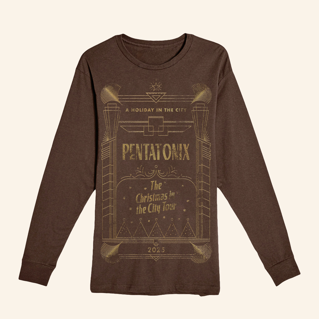 PTX Merch PTX In The City Brown Long Sleeve T-Shirt Christmas Gifts For Friends PTX Merch PTX In The City Brown Long Sleeve T-Shirt Christmas Gifts For Friends