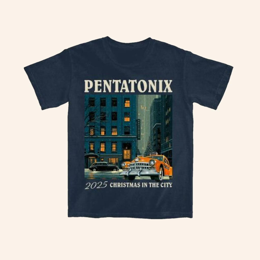 PTX Merch Taxi Navy T-Shirt 2025 Christmas In The City Shirt Christmas Gifts For Dad