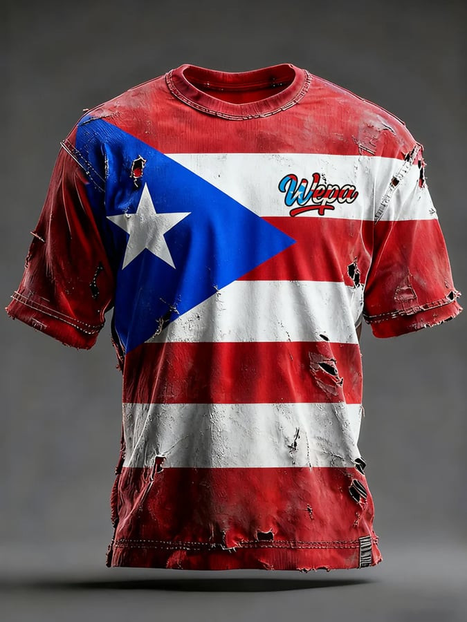 Puerto Rican Singer Wepa T-Shirt Boricua Bad Bunny Clothes Gifts For Men