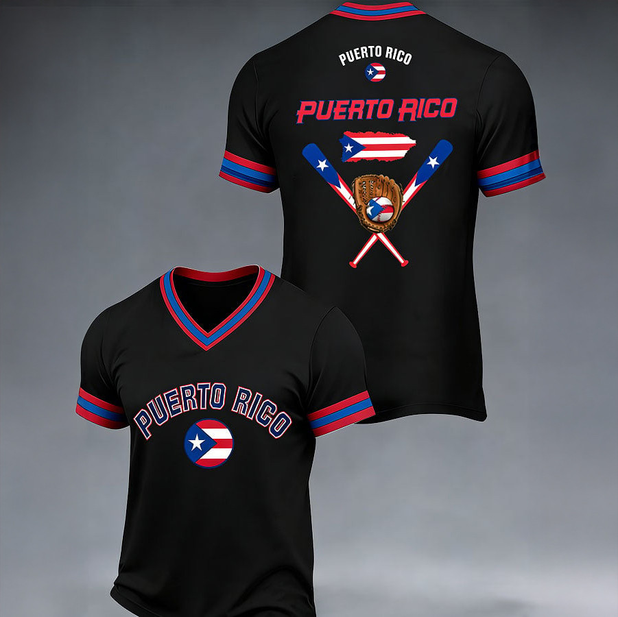 Puerto Rico Bad Bunny Baseball Jersey Baseball Clothes Unique Gift For Fans