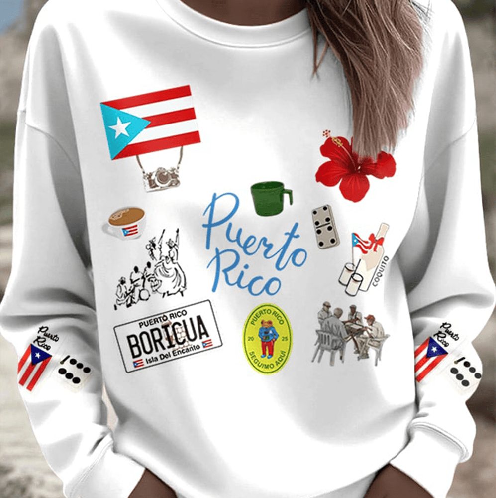 Puerto Rico Bad Bunny Frog Sweatshirt Bad Bunny Halftime Show Clothing Line