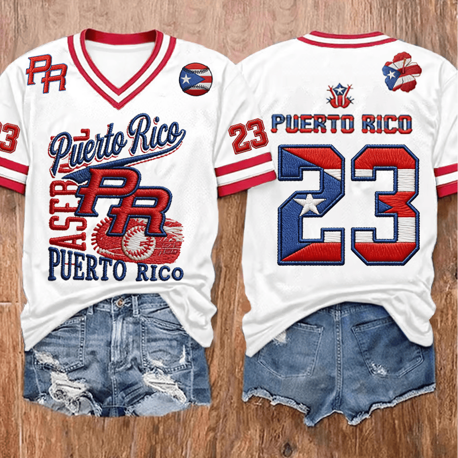 Puerto Rico Baseball Bad Bunny Jersey Puerto Rico Flag Clothes Bad Bunny Fan Gear