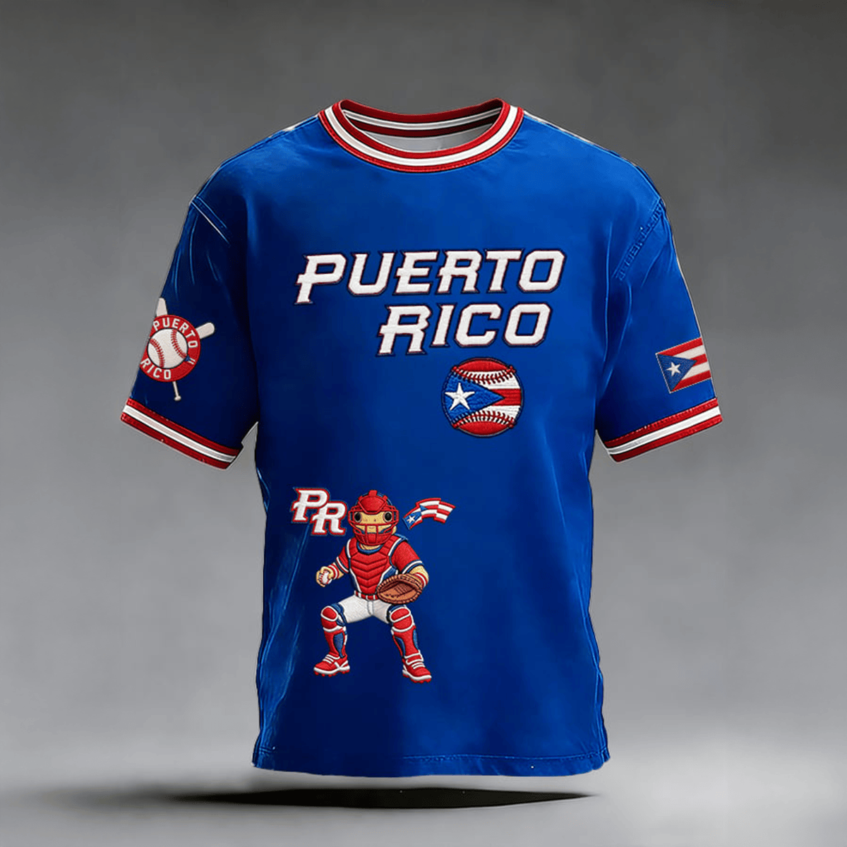 Puerto Rico Baseball Bad Bunny T-Shirt Baseball Shirt Bad Bunny Lover Gift For Him