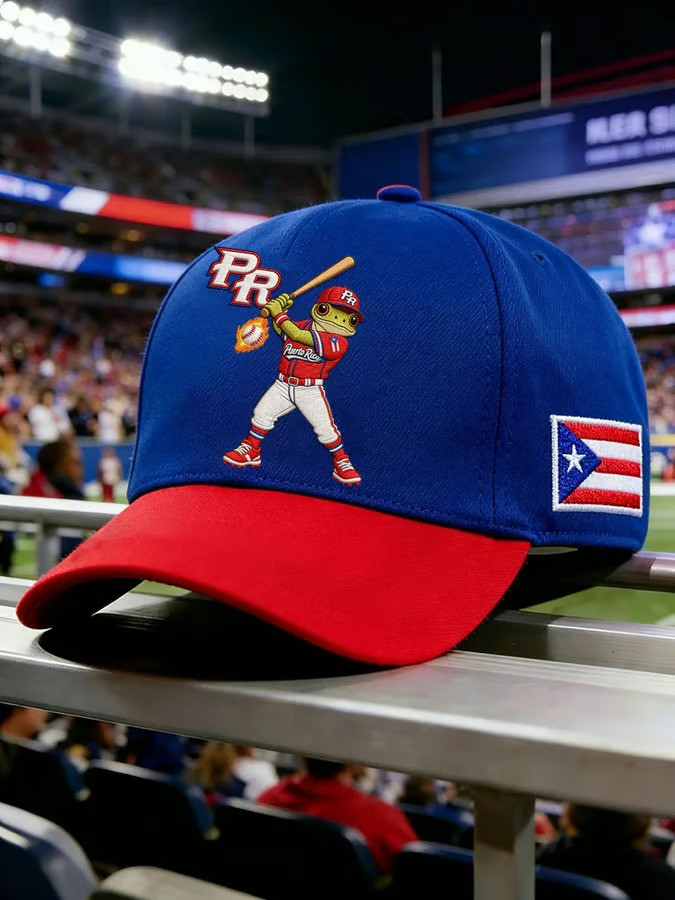 Puerto Rico Baseball Cap World Classic 2026 Boricua Patriotic Fan Apparel Gift For Dad