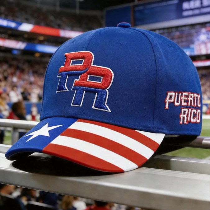 Puerto Rico Baseball Graphic Hat Game Day Puerto Rico Merch Unique Gift For Fans