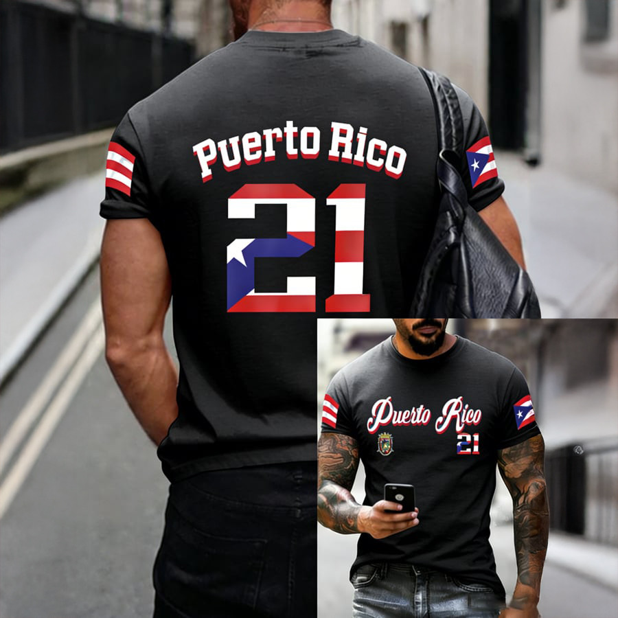 Puerto Rico Baseball T-Shirt Bad Bunny Baseball Clothes Present Ideas For Boyfriend
