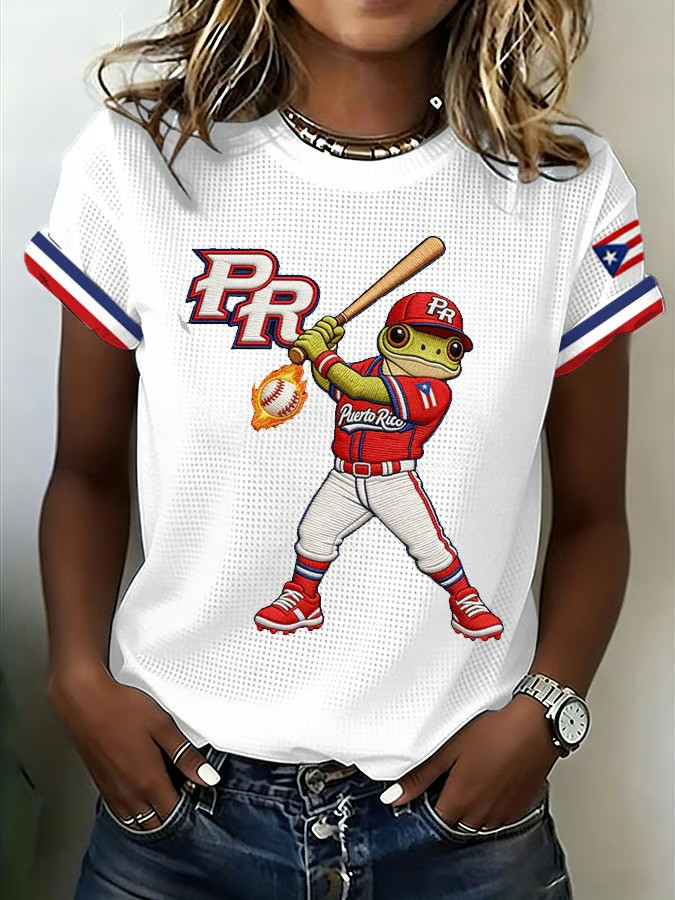 Puerto Rico Classic Baseball T-Shirt World Classic 2026 Boricua Team Spirit Fan Apparel Gift For Family