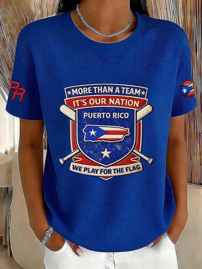 Puerto Rico More Than A Team Its Our Nation T-Shirt WBC 2026 Fan Gear Best Gift For Baseball Lovers