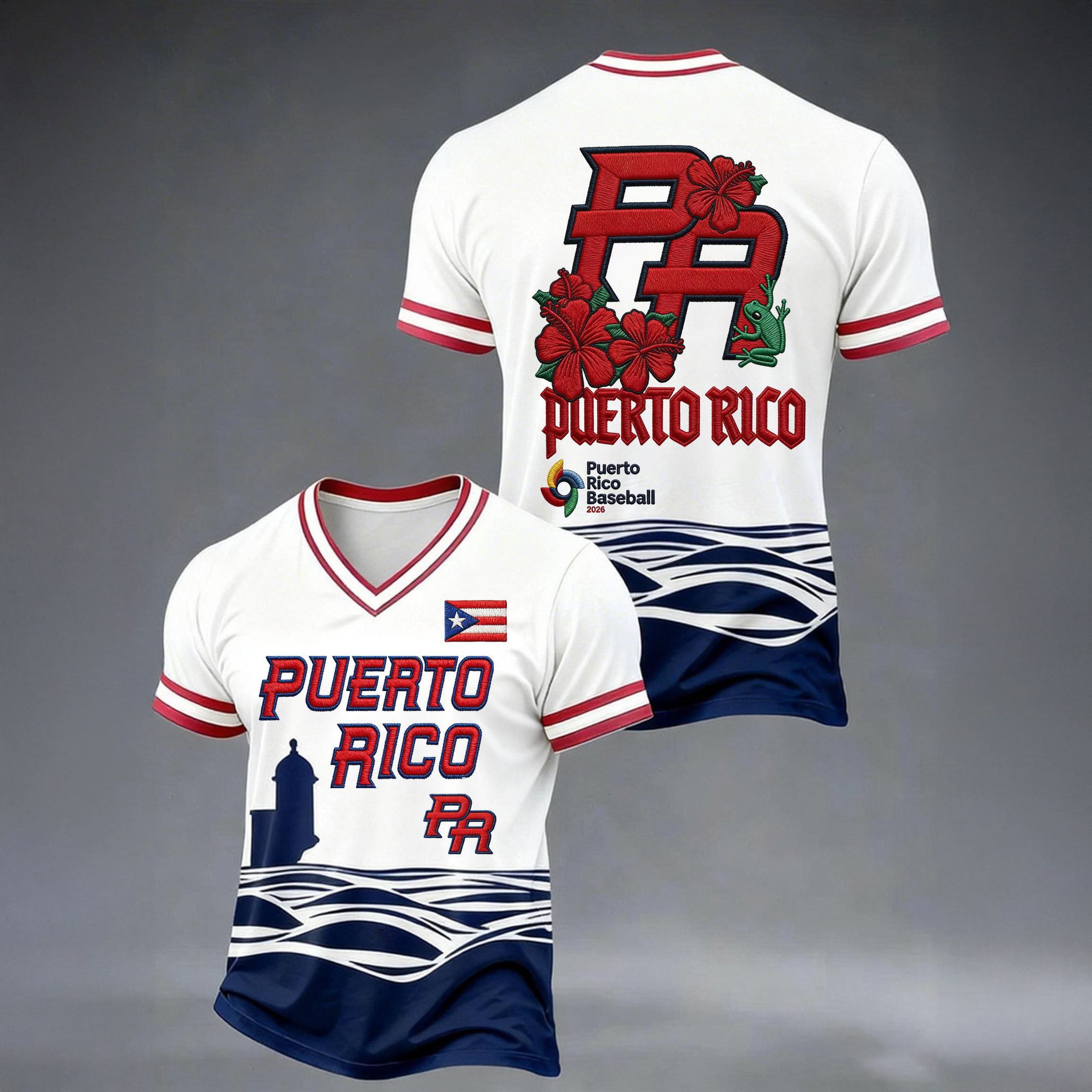Puerto Rico Proud Boricua Baseball Jersey Puerto Rico Clothes Gift For Fans