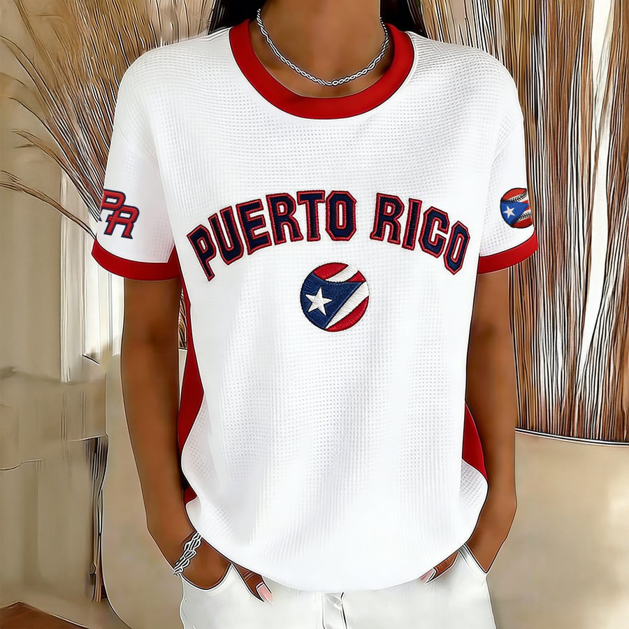 Puerto Rico Retro Baseball Classic T-Shirt Boricua Baseball Team Shirt Gift Idea For Fan