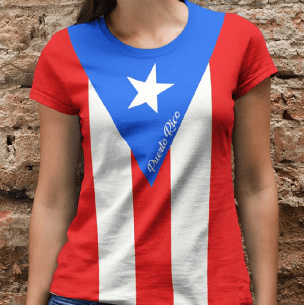 Puerto Rico Star Art T-Shirt Bad Bunny Shirt Best Gift For Girlfriend
