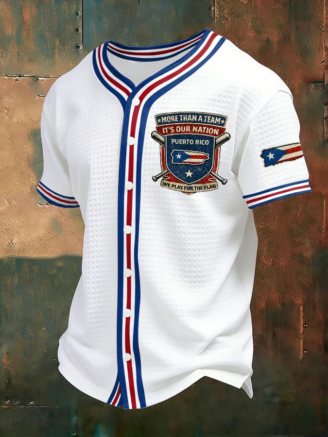 Puerto Rico WBC 2026 Baseball Jersey Shirt More Than A Team Its Our Nation Fan Shirt Best Gift For Fans