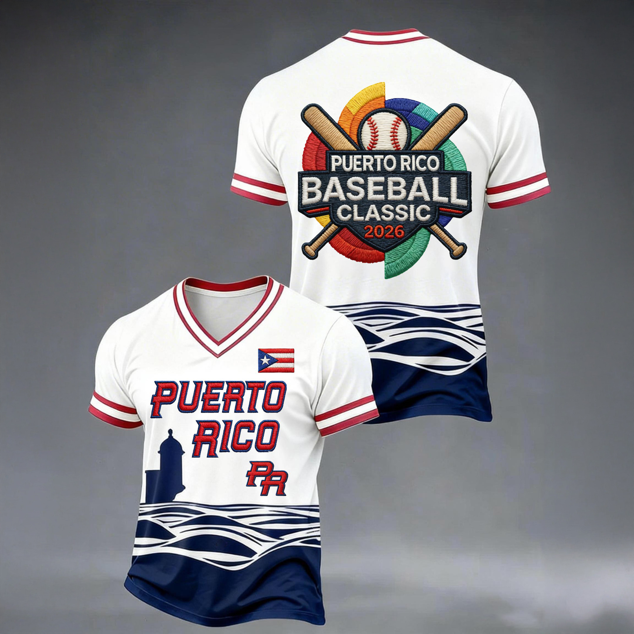 Puerto Rico World Basebal Classic 2026 T-Shirt Puerto Rico Baseball Shirt Present For Fans