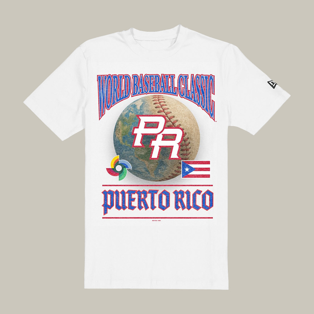 Puerto Rico World Baseball Classic T-Shirt New Era Baseball Shirt Game Day Gear