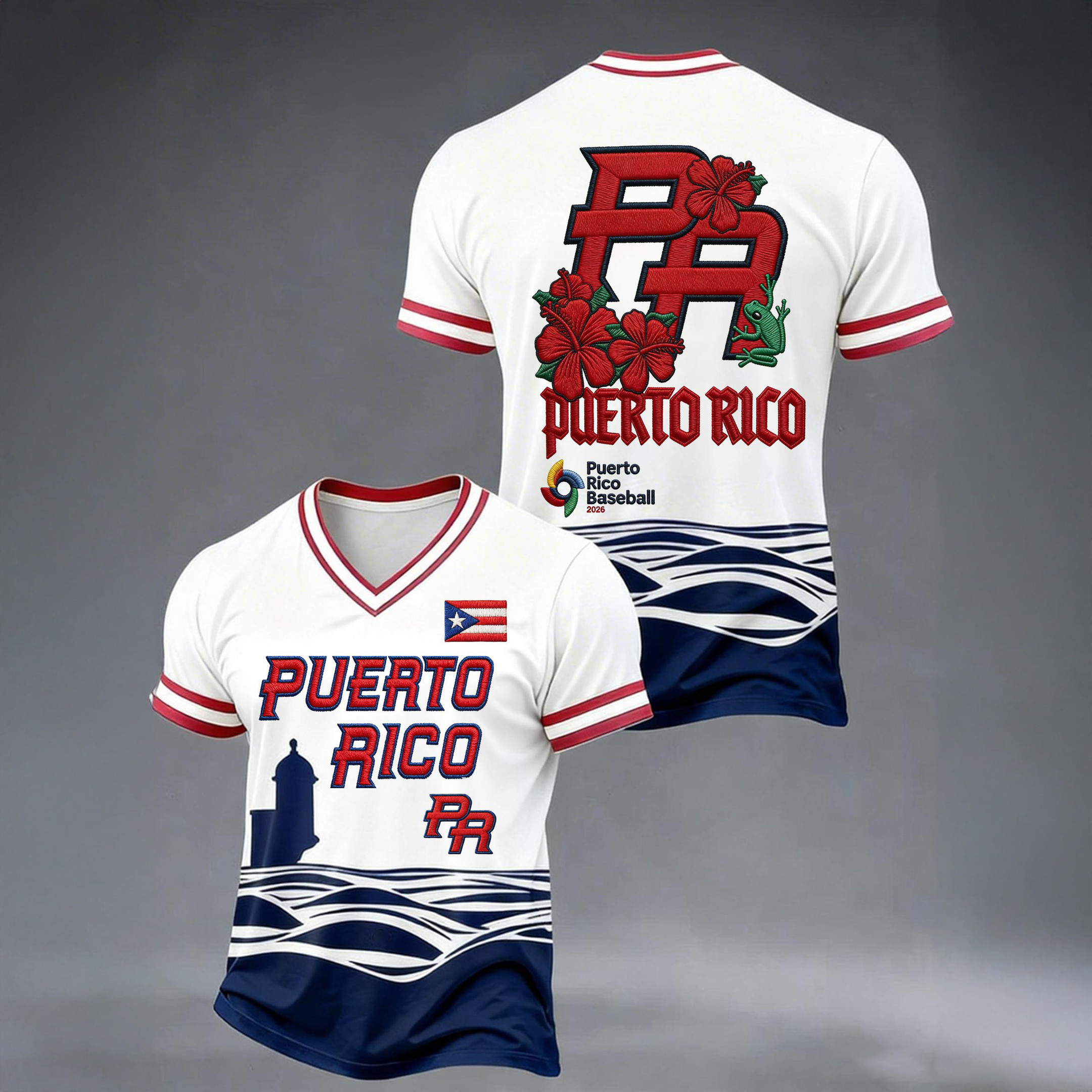 Puerto Rico World Baseball Classic T-Shirt Team Puerto Rico Baseball Shirt Gift Idea For Fan