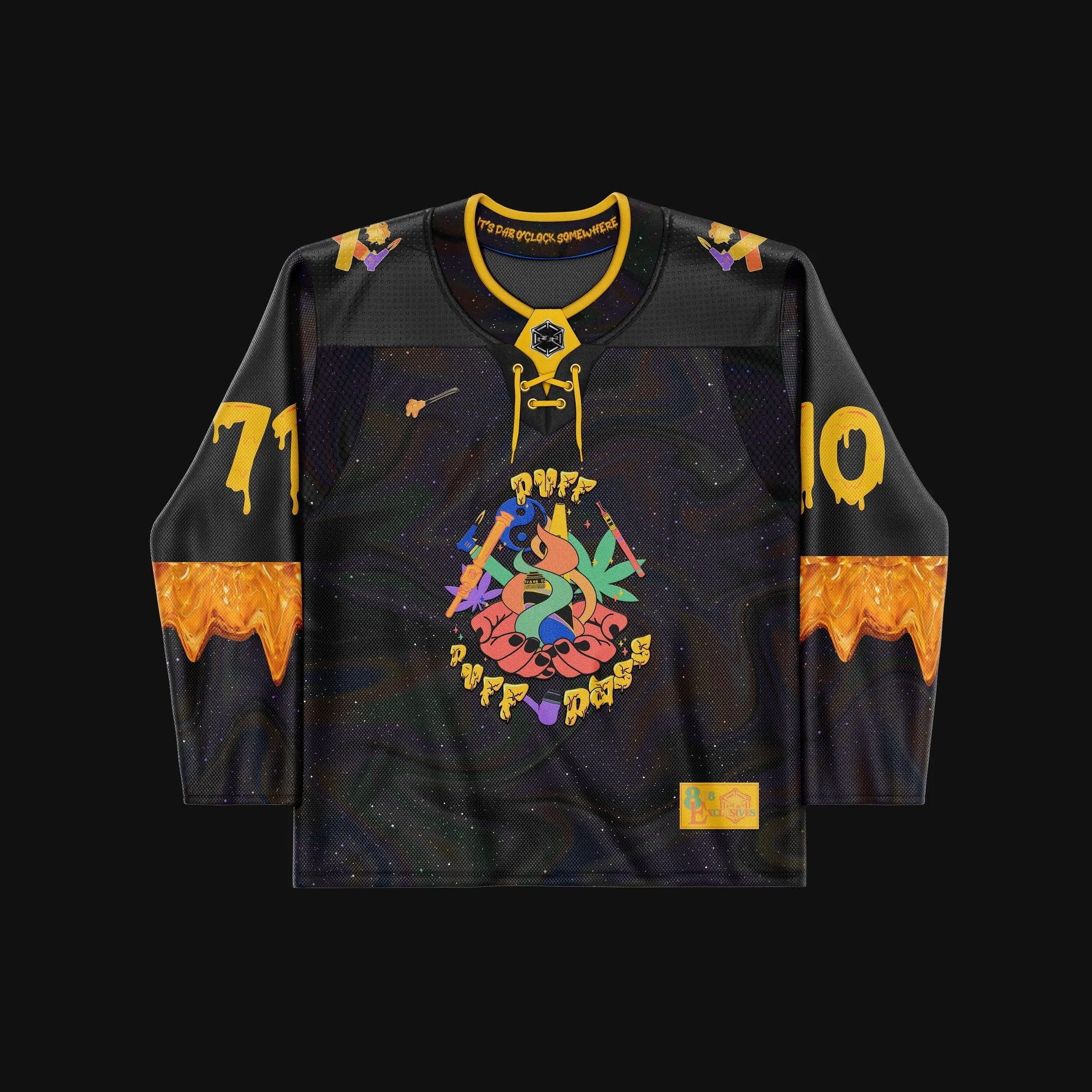 Puff Puff Pass Hockey Jersey Trippy Jersey Puff Professional 710 Merch Gifts For Him Puff Puff Pass Hockey Jersey Trippy Jersey Puff Professional 710 Merch Gifts For Him