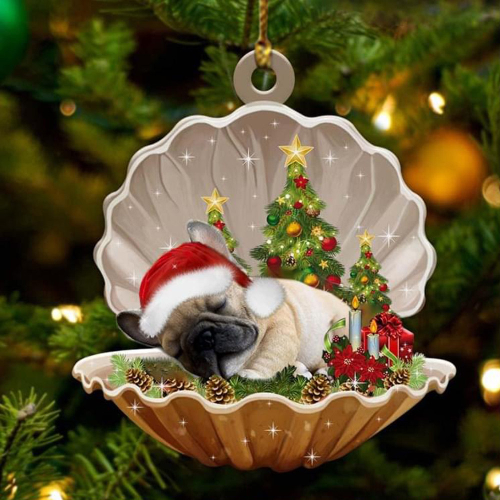 Pug Santa Sleeping In Pearl Ornament Pug Lover Christmas Tree Decorating Ideas 2024