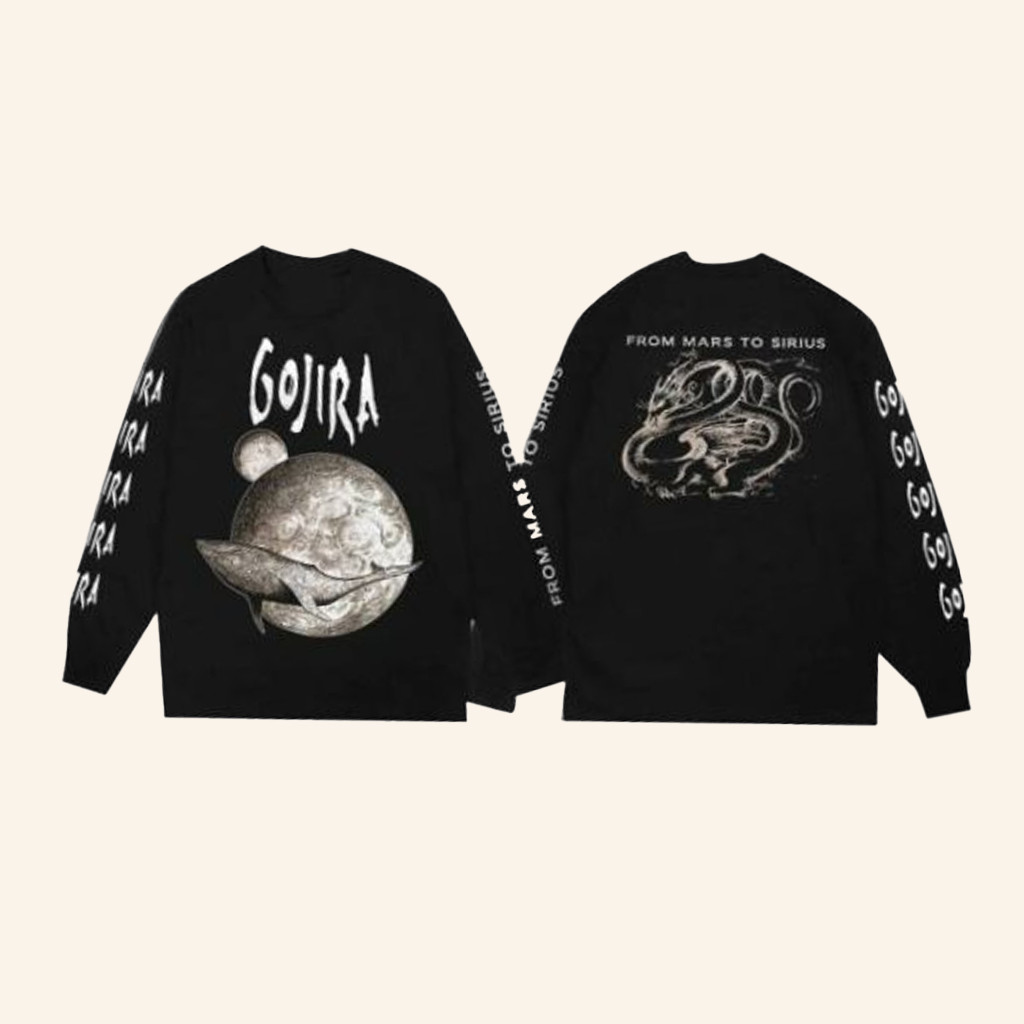 Pull The Plug Patches Merch Gojira From Mars To Sirius Long Sleeve Shirt Gifts For Him Pull The Plug Patches Merch Gojira From Mars To Sirius Long Sleeve Shirt Gifts For Him