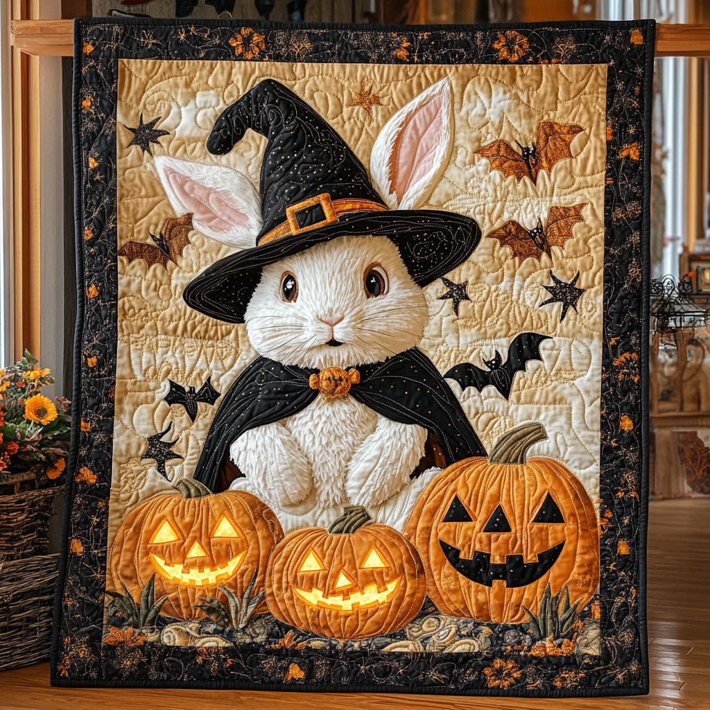 Pumpkin Enchanter Quilt Thoughtful Holiday Gift Featuring Quilt Blanket