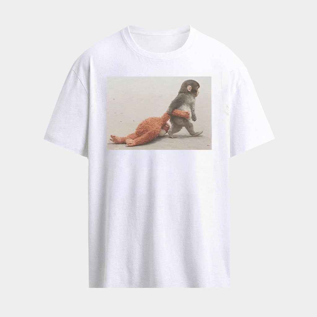 Punch The Monkey 2026 T-Shirt Lonely Japanese Monkey Shirt Animal Lovers Gifts Punch The Monkey 2026 T-Shirt Lonely Japanese Monkey Shirt Animal Lovers Gifts