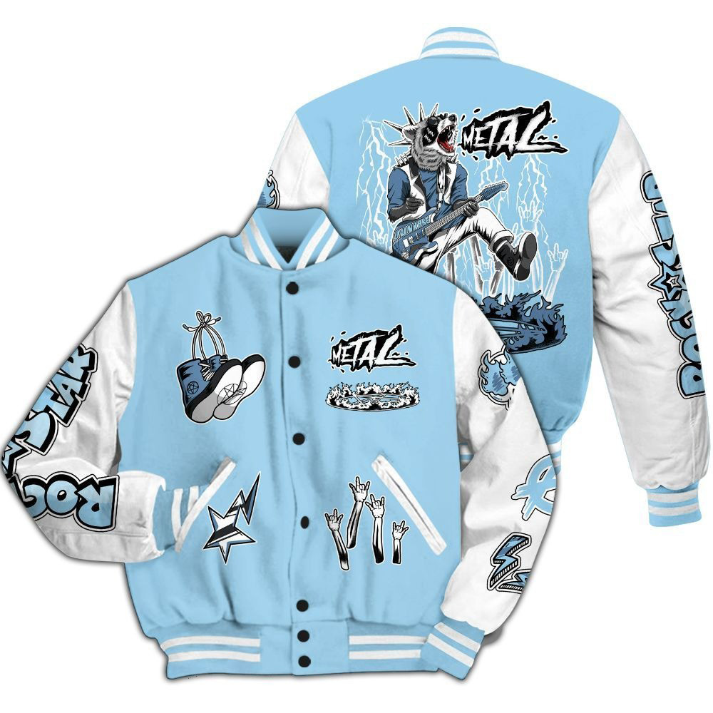 Punk Rock Raccoon Letterman Jackets Dad Fathers Day Gifts