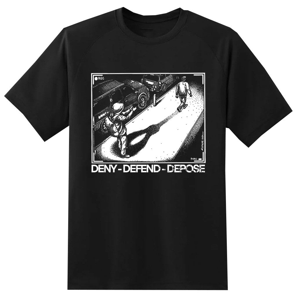 Punk With A Camera Merch Deny Defend Depose T-Shirt Gift Ideas For Husband Punk With A Camera Merch Deny Defend Depose T-Shirt Gift Ideas For Husband